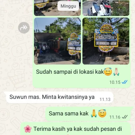 Pengiriman Papan Bunga Duka Kalimade Kesesi